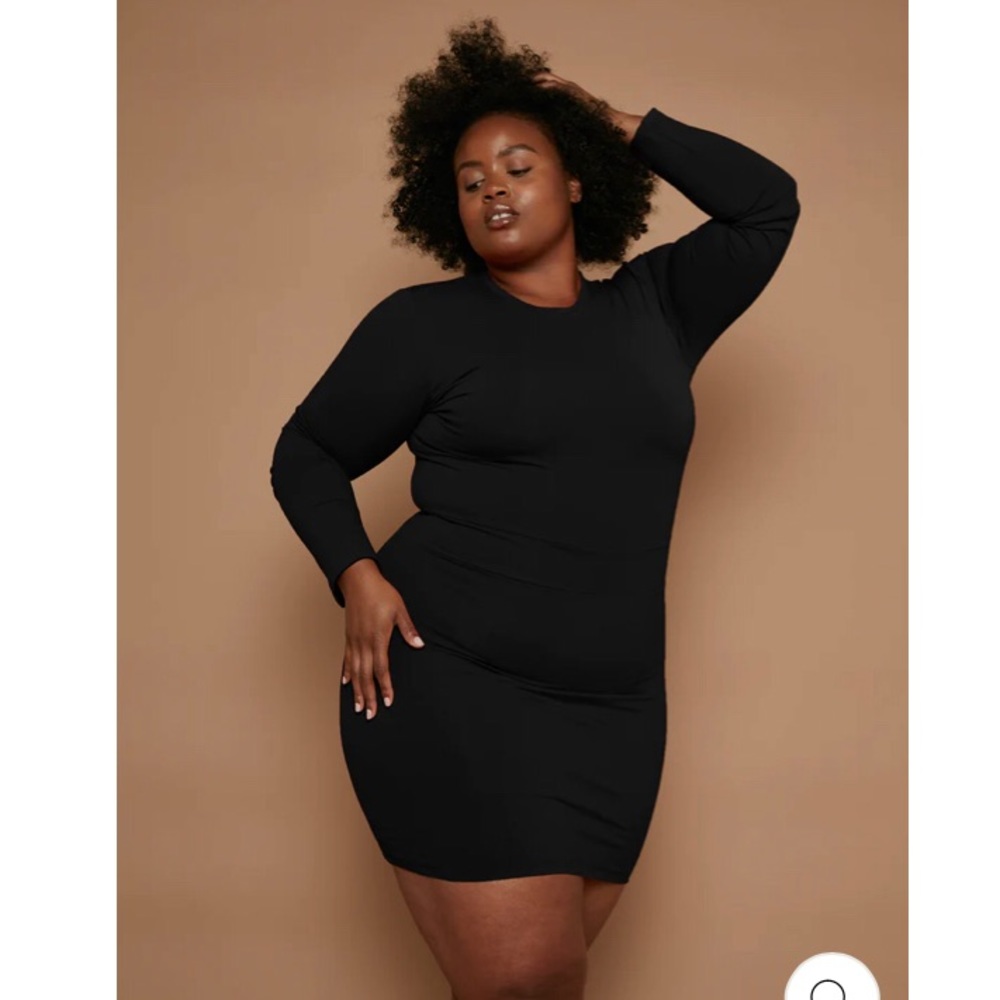 Manners London Leki mini dress in black XS/S